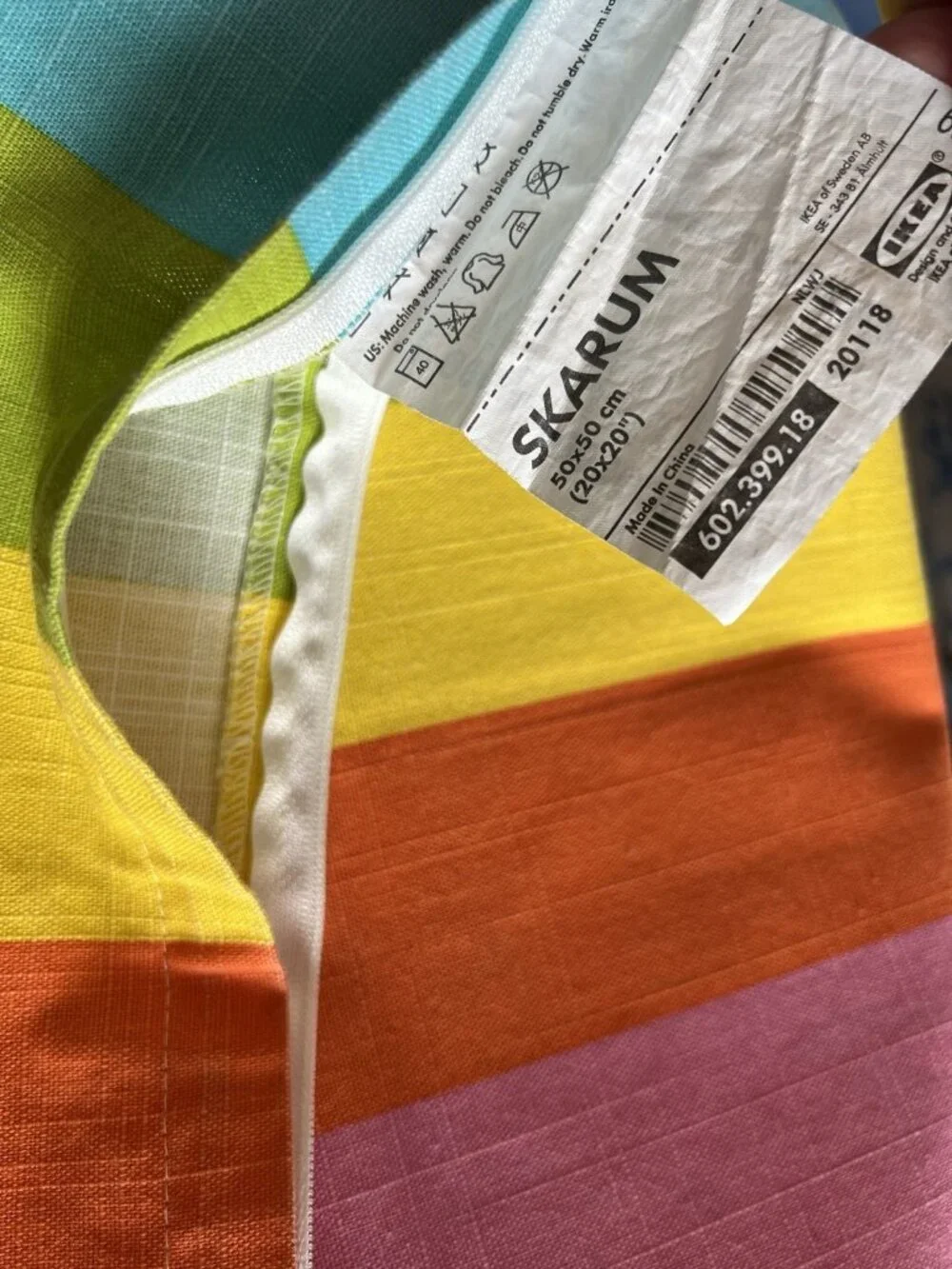 PAIR IKEA SKARUM Pillow Covers 20